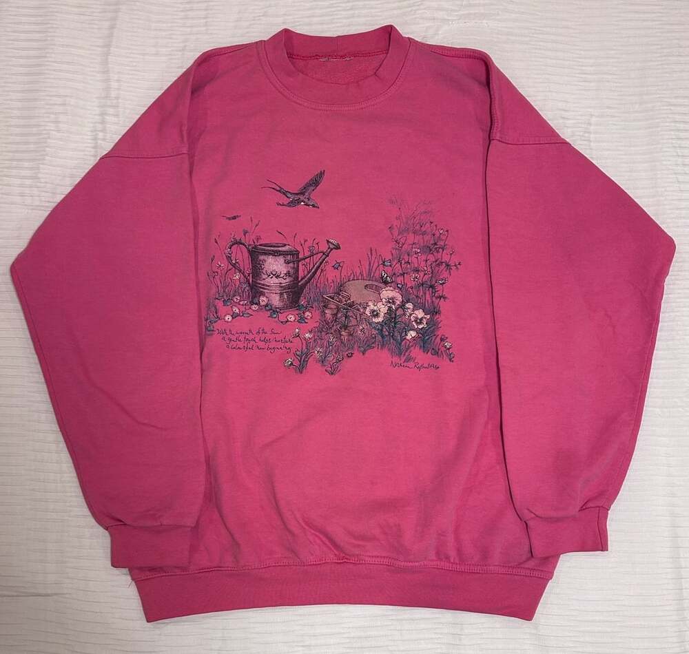 Northern Reflections Vintage Pink Sweatshirt XL